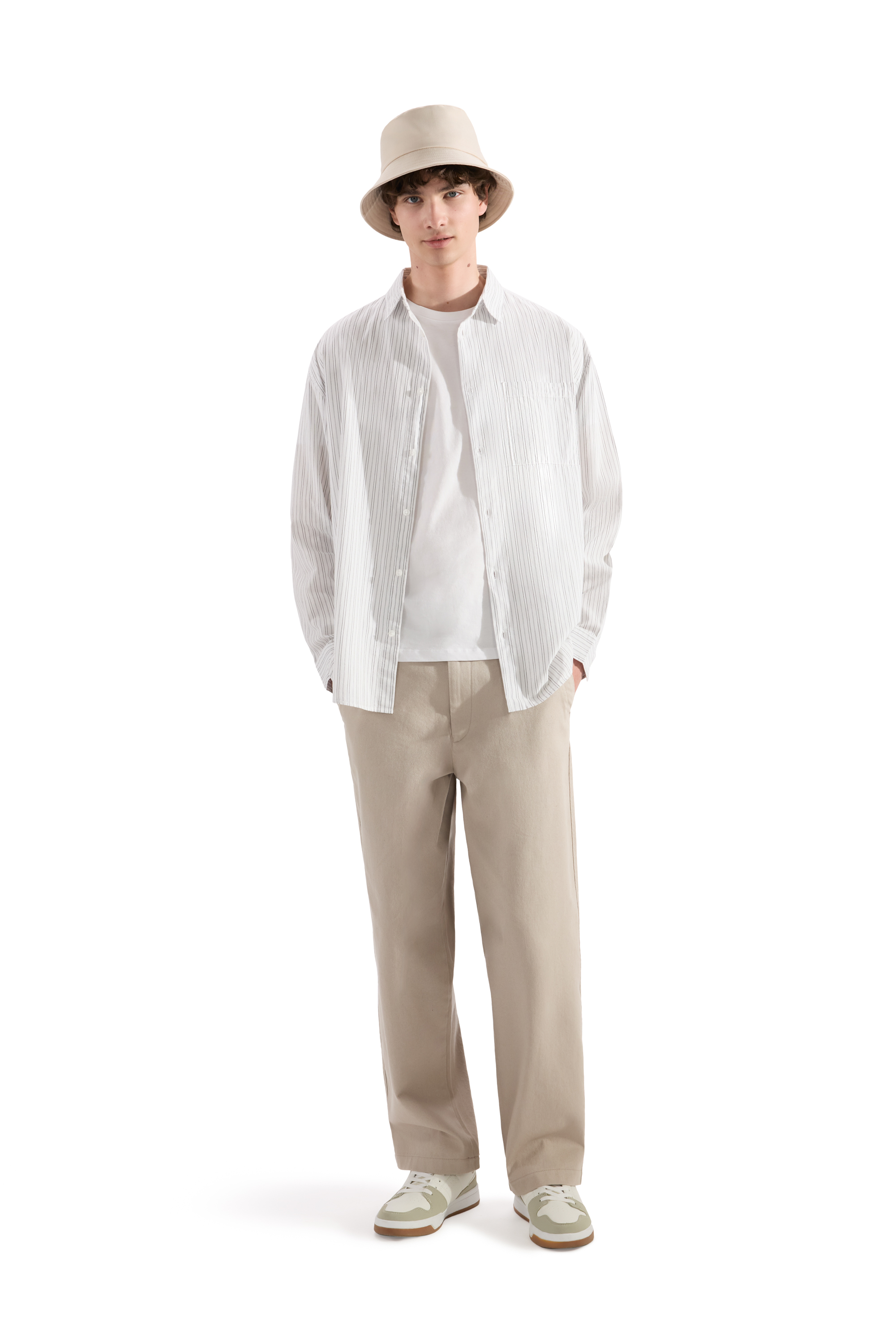 CHINO COUPE BAGGY - 100% COTON