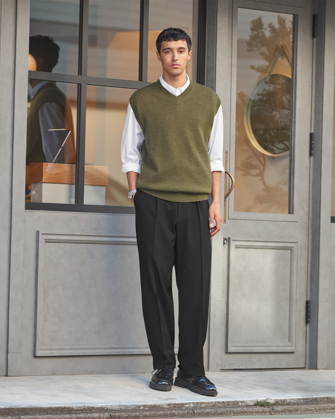 PANTALON PLISSÉ